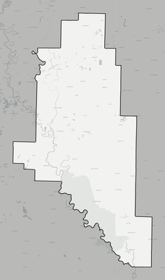 Monroe County AR county basemap context
