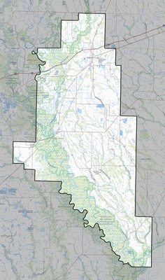 Monroe County AR USGS topo map