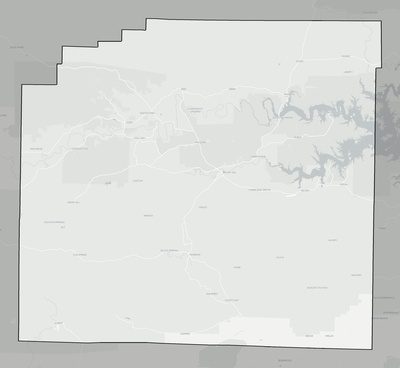 Montgomery County AR county basemap context