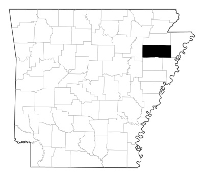 Poinsett County in Arkansas
