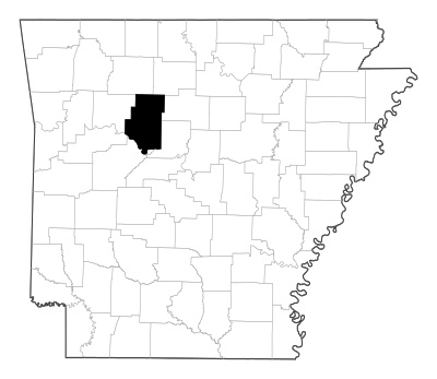 Pope County in Arkansas