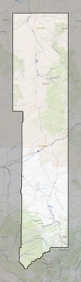 Apache County AZ USGS topo map