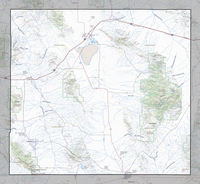 Cochise County AZ USGS topo map