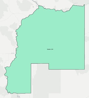 La Paz County AZ townships and subdivisions map