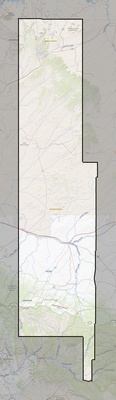 Navajo County AZ USGS topo map