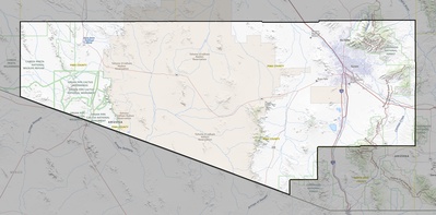 Pima County AZ USGS topo map