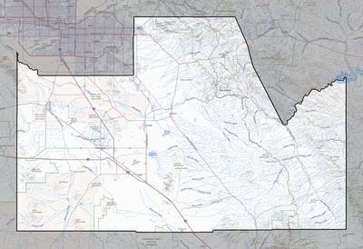 Pinal County AZ USGS topo map