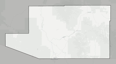 Santa Cruz County AZ county basemap context