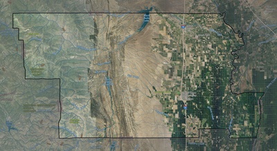 Glenn County CA USGS imagery and topo map