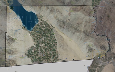 Imperial County CA USGS imagery and topo map