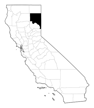 Lassen County in California