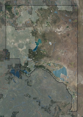 Lassen County CA USGS imagery and topo map