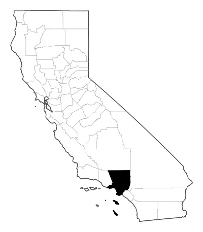 Los Angeles County in California