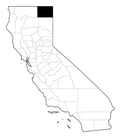 Modoc County in California