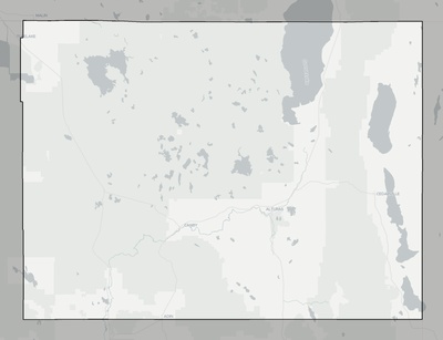 Modoc County CA county basemap context