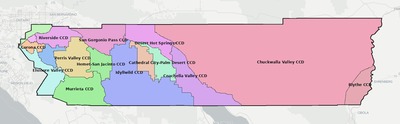 Riverside County CA county subdivision map preview