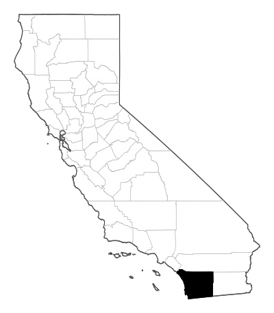 San Diego County in California