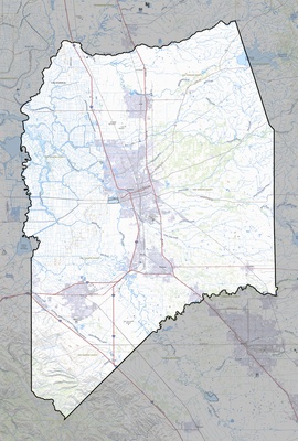 San Joaquin County CA USGS topo map