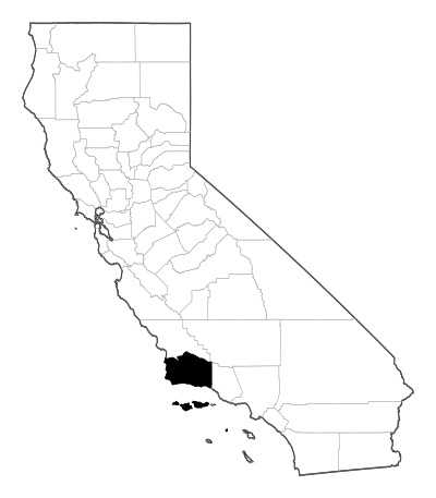 Santa Barbara County in California