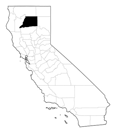 Shasta County in California