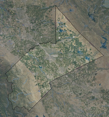 Stanislaus County CA USGS imagery and topo map
