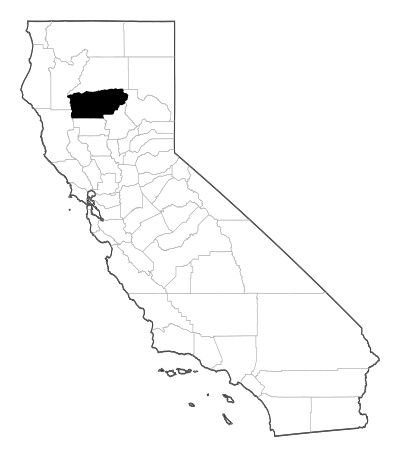 Tehama County in California