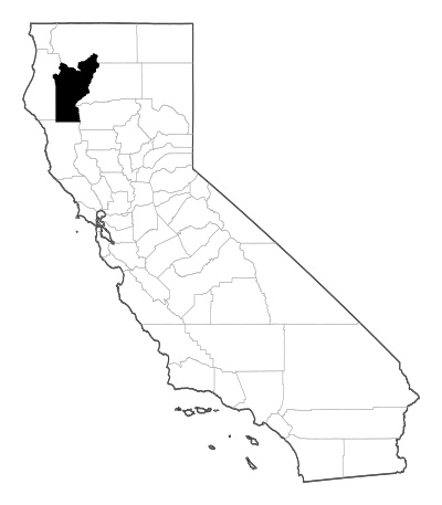 Trinity County in California