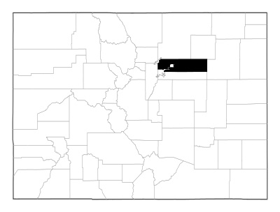 Adams County in Colorado