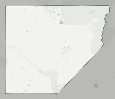 Alamosa County CO county basemap context