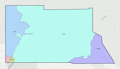 Archuleta County CO ZIP code boundaries map