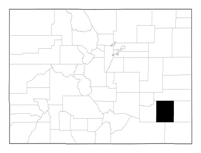 Bent County in Colorado