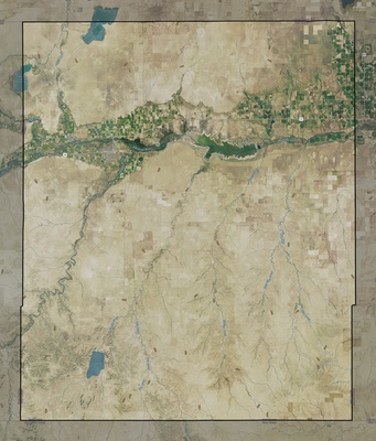 Bent County CO USGS imagery and topo map