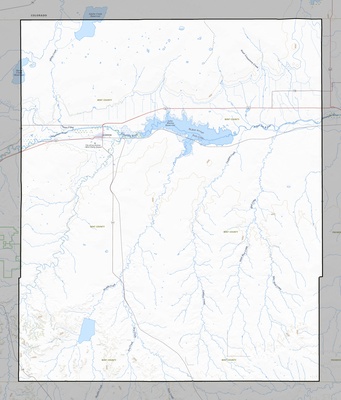 Bent County CO USGS topo map