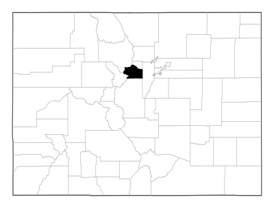 Clear Creek County in Colorado