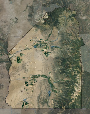 Costilla County CO USGS imagery and topo map