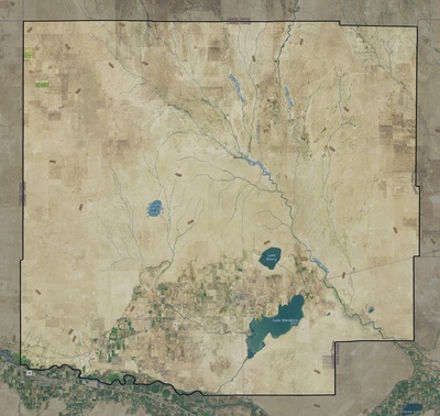 Crowley County CO USGS imagery and topo map