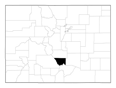 Custer County in Colorado