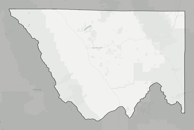 Custer County CO county basemap context