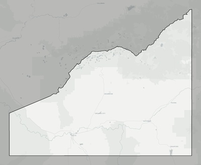 Delta County CO county basemap context