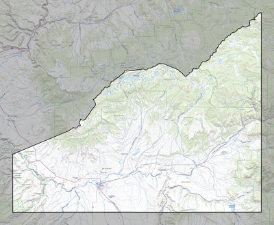 Delta County CO USGS topo map