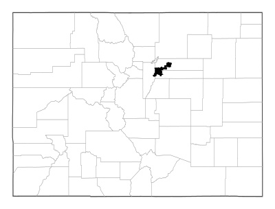 Denver County in Colorado