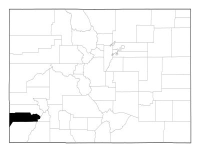 Dolores County in Colorado