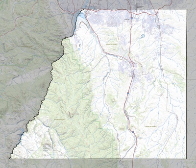Douglas County CO USGS topo map