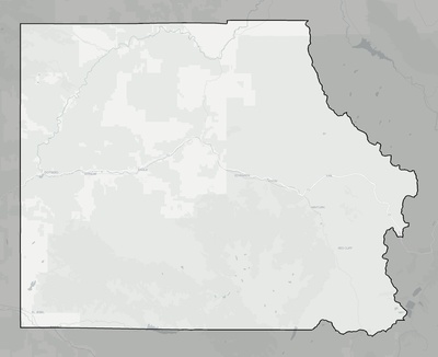 Eagle County CO county basemap context