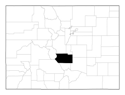 Fremont County in Colorado