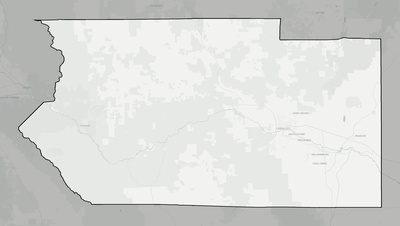 Fremont County CO county basemap context