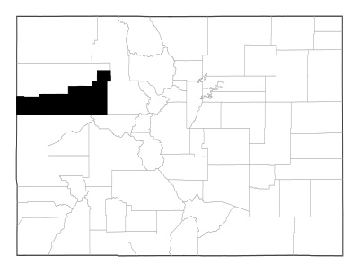 Garfield County in Colorado