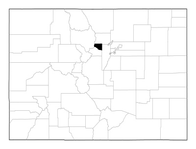 Gilpin County in Colorado