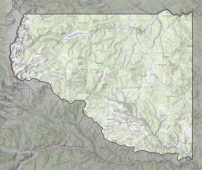 Gilpin County CO USGS topo map