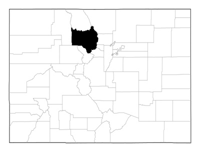 Grand County in Colorado